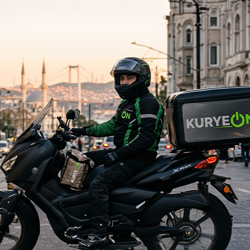 Moto kurye teslimat hizmeti